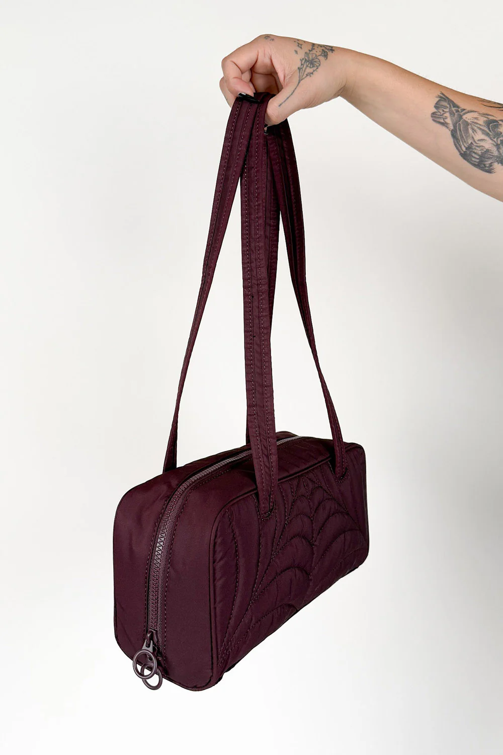 Webline Recycled Nylon Baguette Bag - Image 4