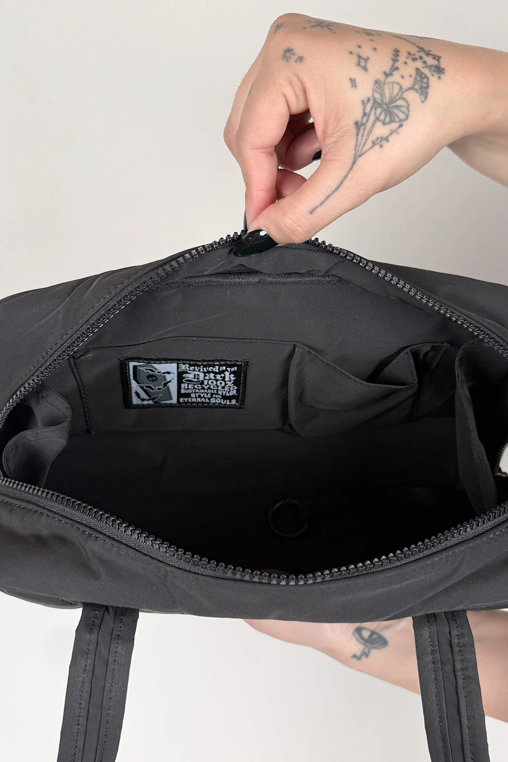 Webline Recycled Nylon Baguette Bag - Image 6