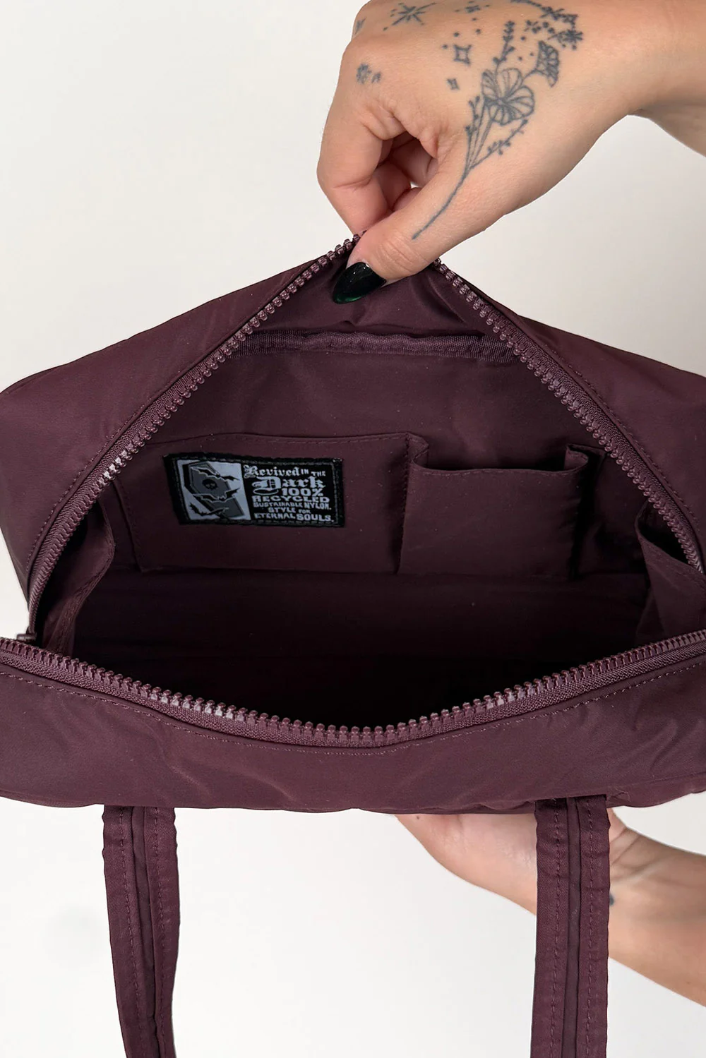 Webline Recycled Nylon Baguette Bag - Image 7