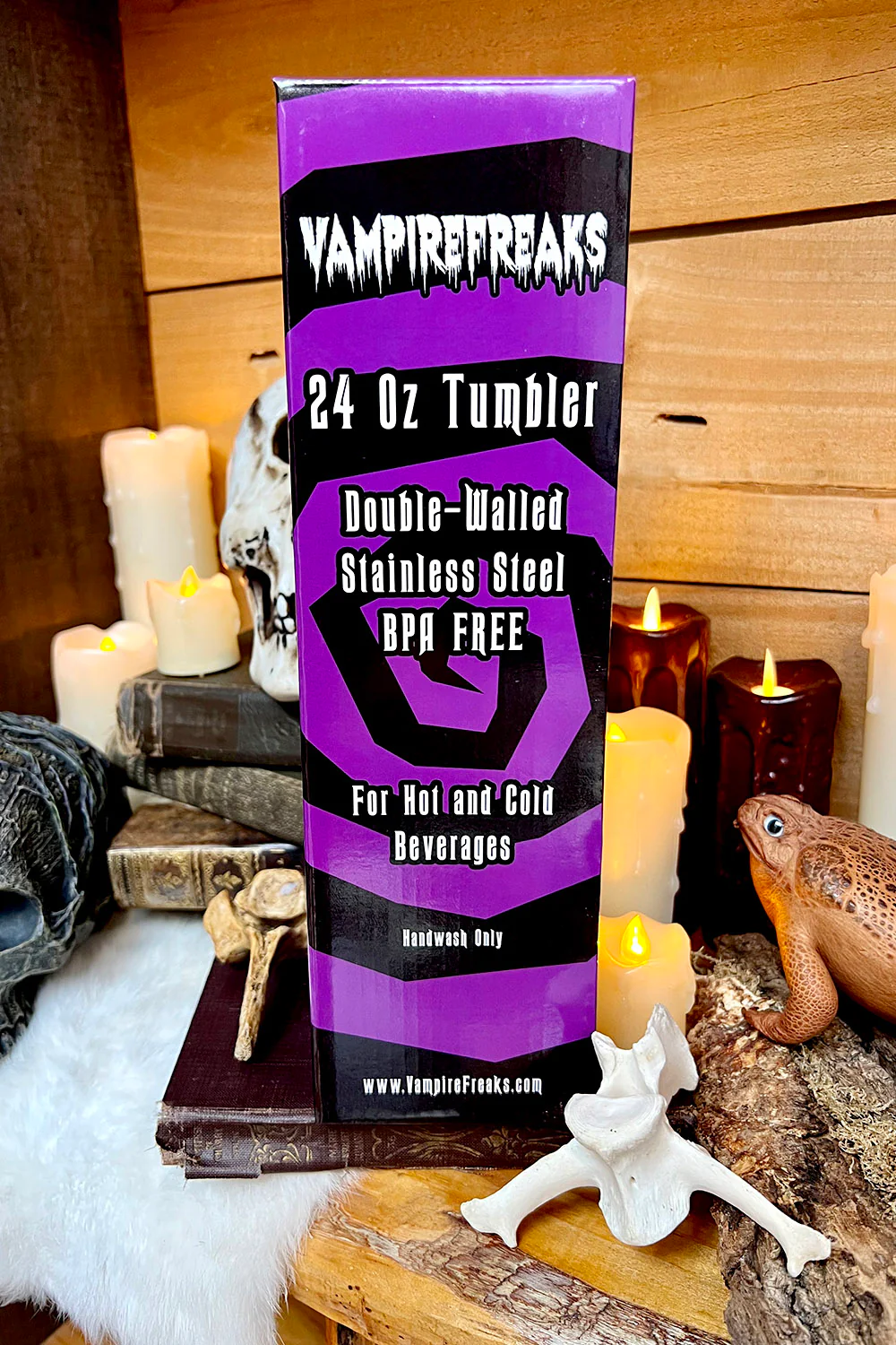 Werewolf 24 Oz Water Bottle Tumbler - Image 5