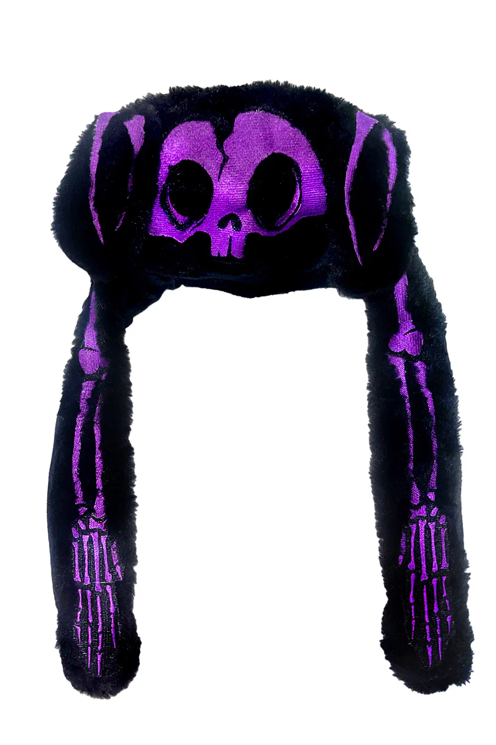 Whatever 21 x VampireFreaks Bone Bunny Hat [PURPLE/BLACK] - Image 9