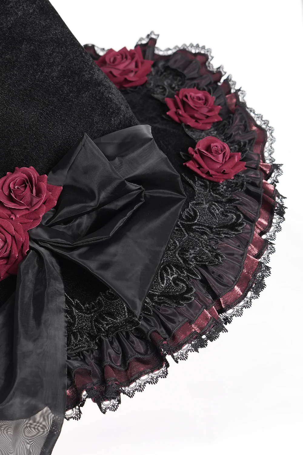 Whimsirose Wide Brim Witch Hat - Image 9