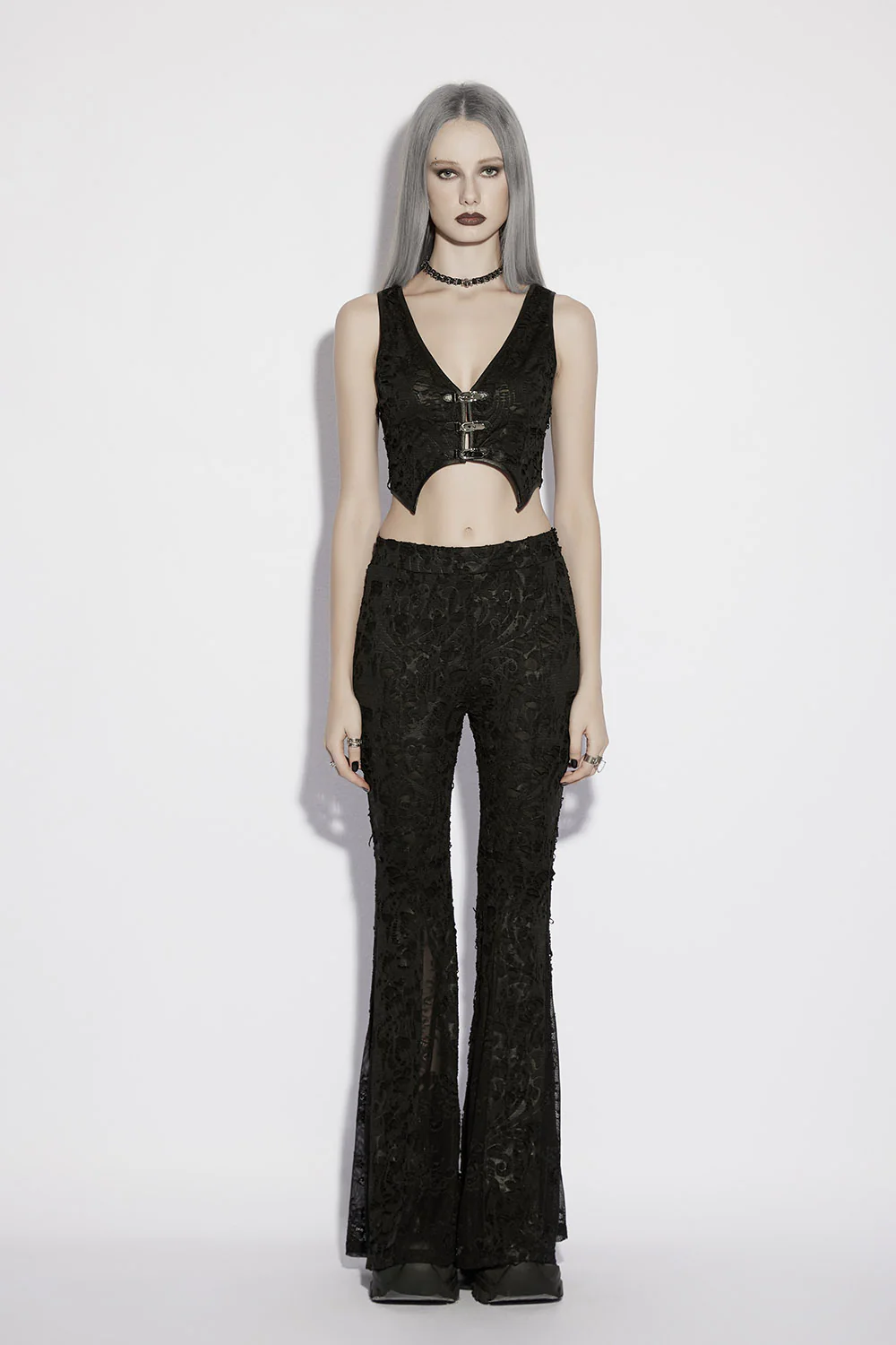 Withered Blooms Floral Pants - Image 2