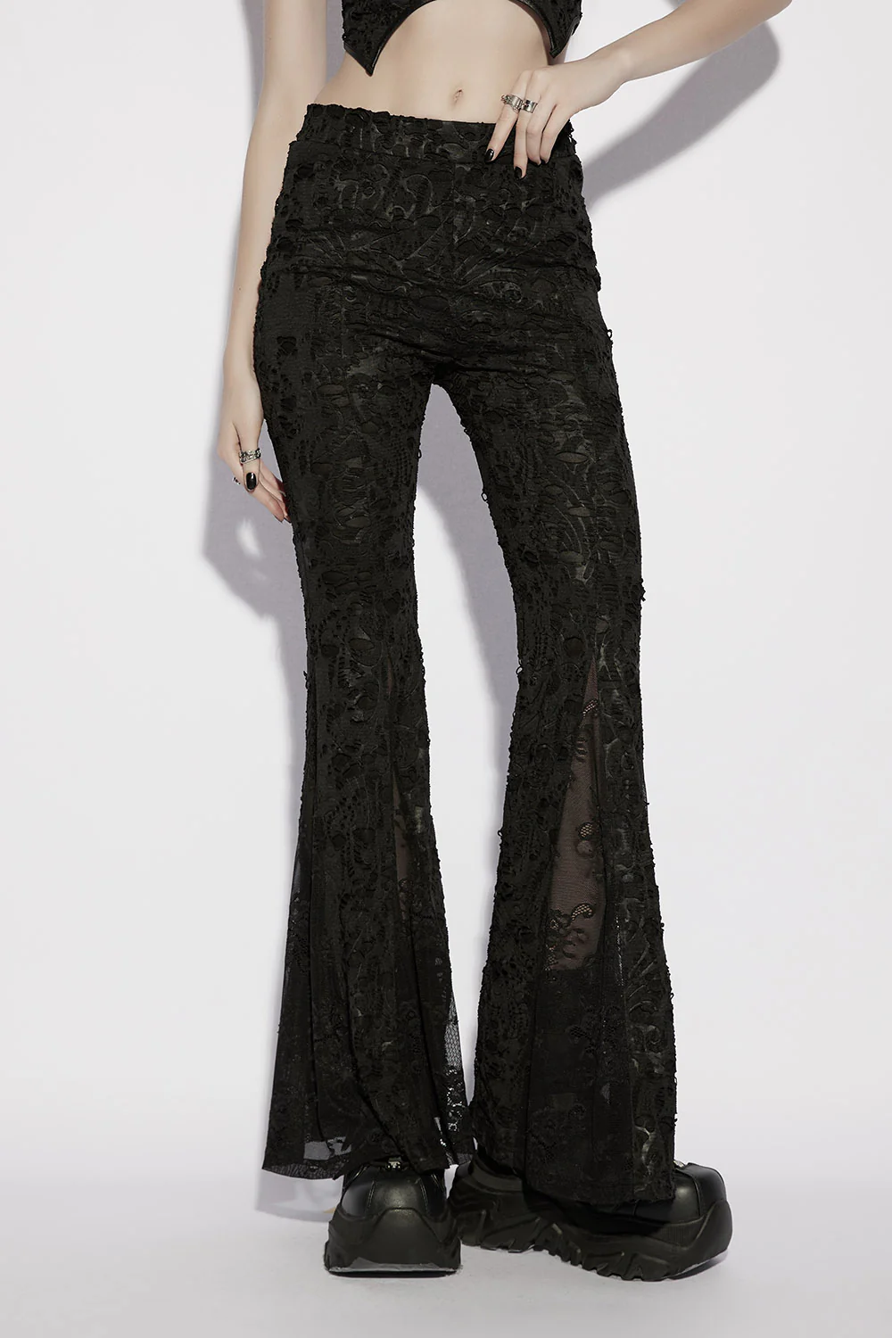 Withered Blooms Floral Pants - Image 3