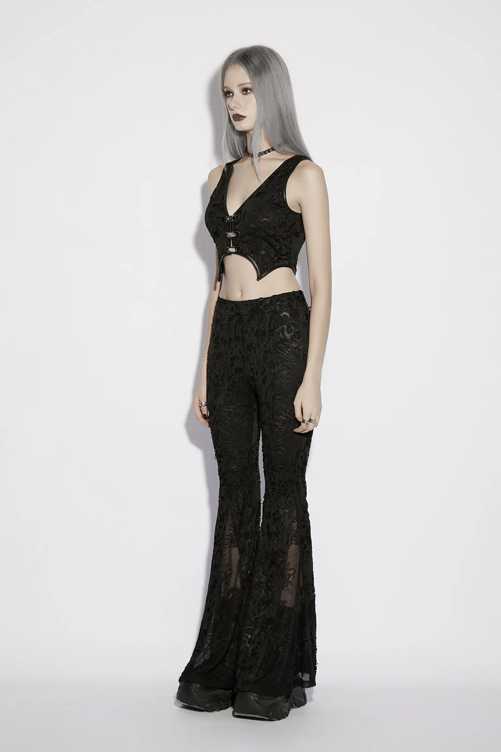 Withered Blooms Floral Pants - Image 5