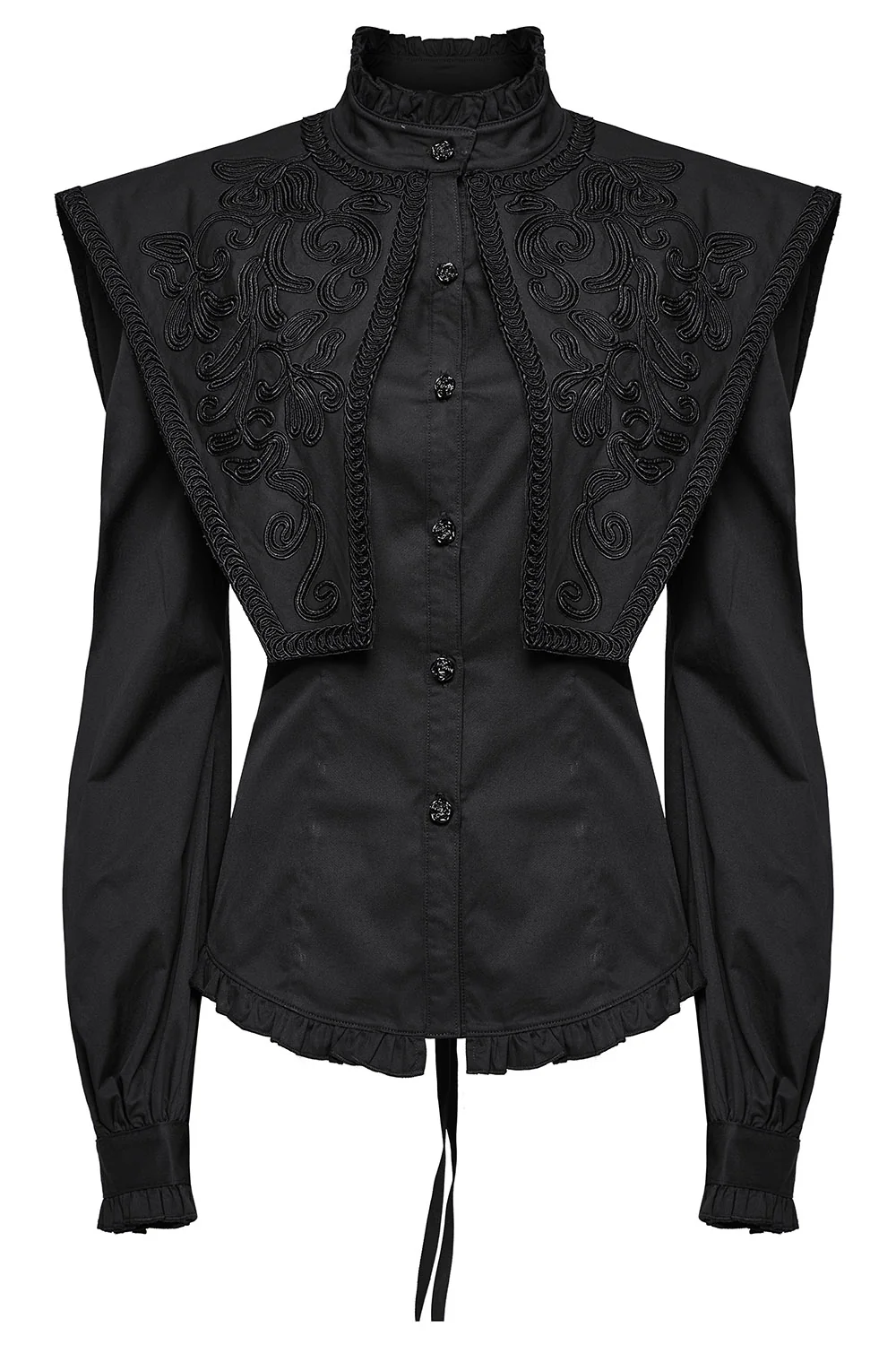Withering Heights Button Up Shirt [Black] - Image 2