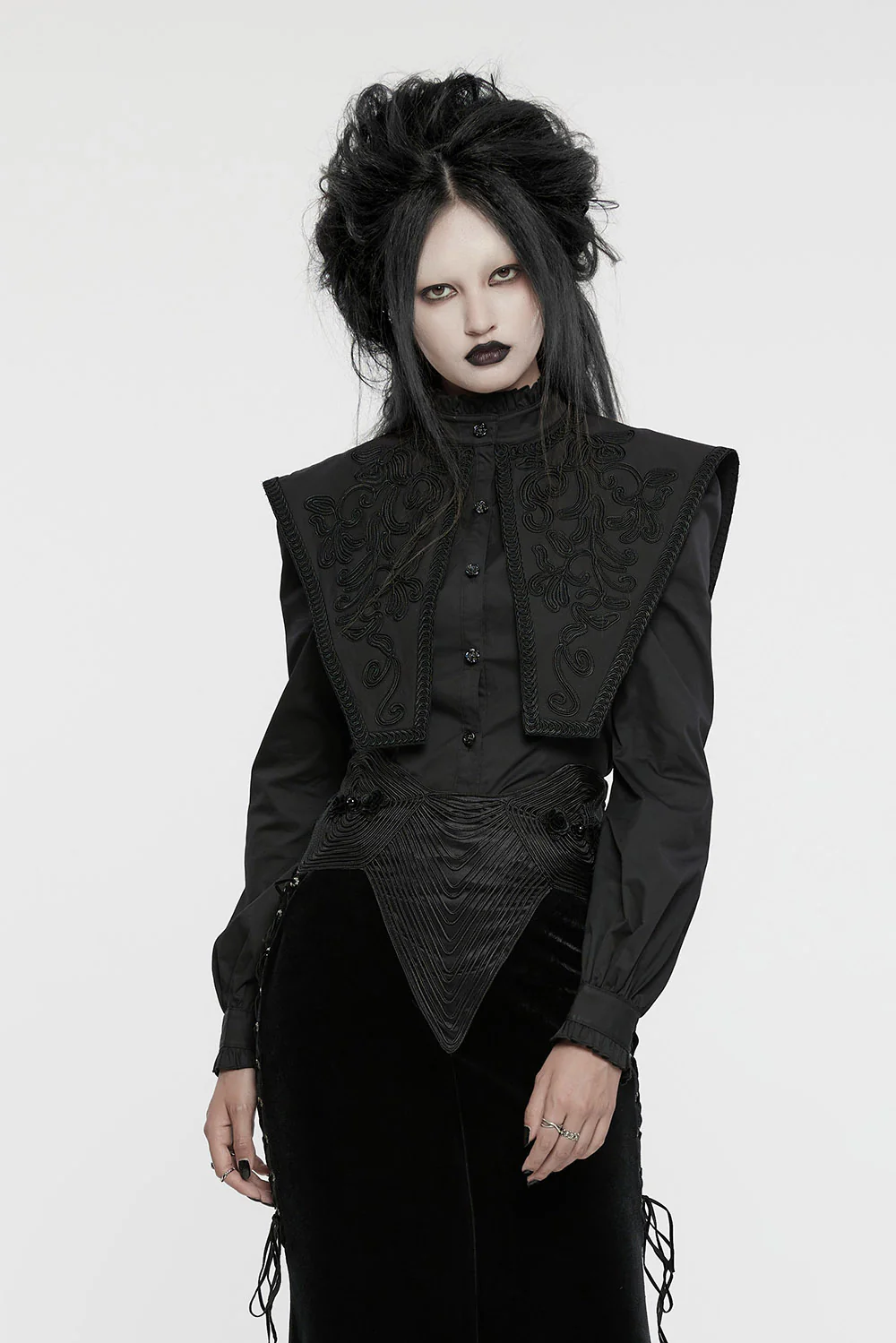 Withering Heights Button Up Shirt [Black] - Image 4