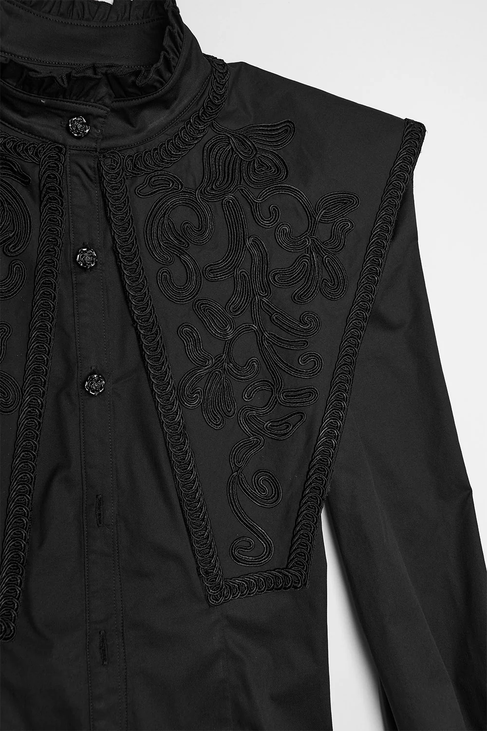 Withering Heights Button Up Shirt [Black] - Image 9