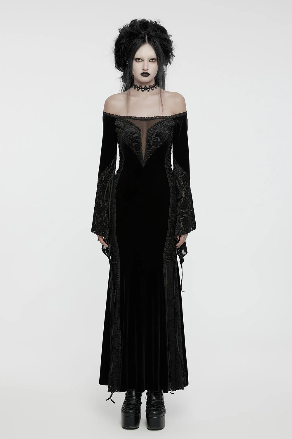 Wuthering Heights Flared Sleeve Dress - Image 3