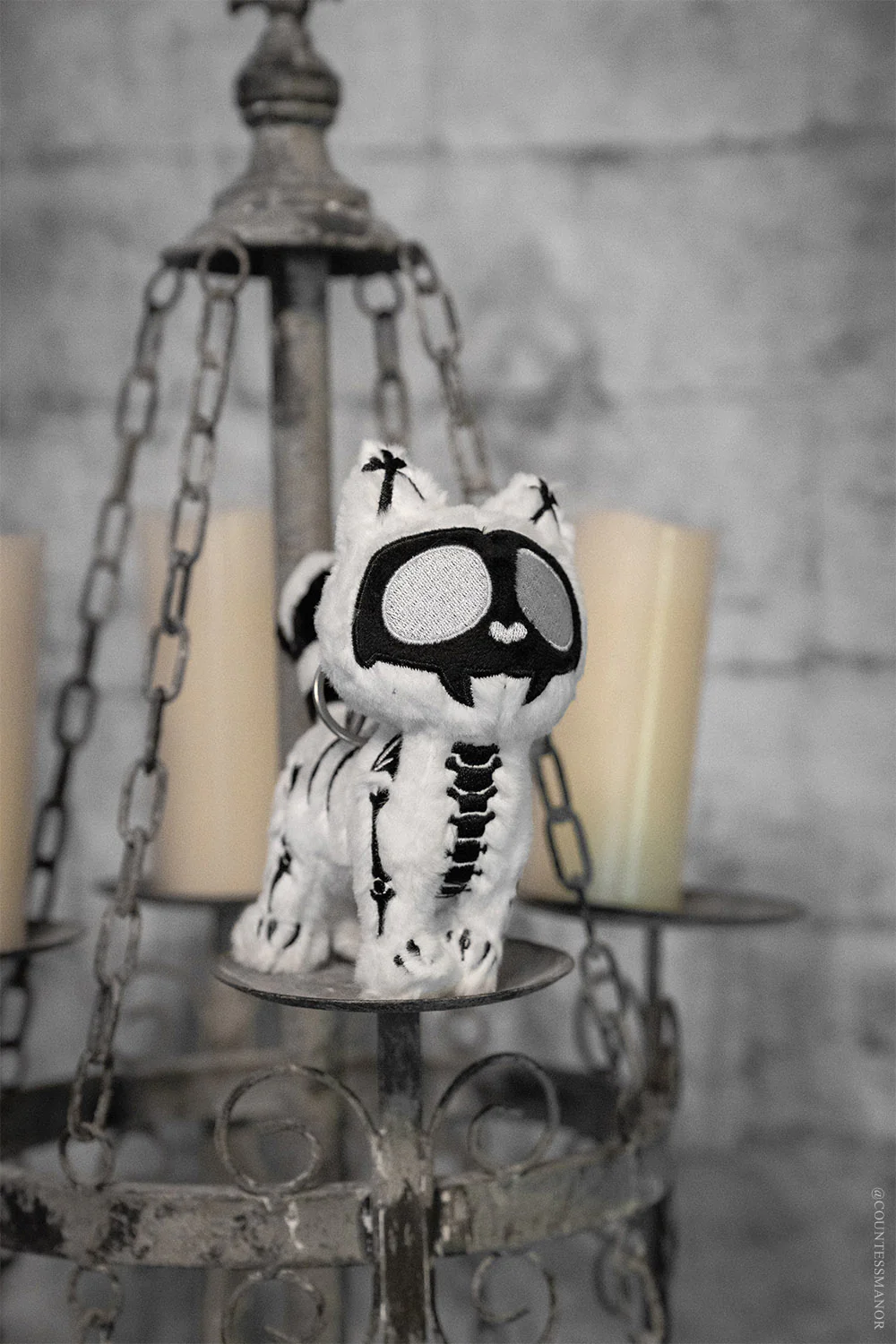 X-Ray Skelekitty Plush Keychain - Image 4