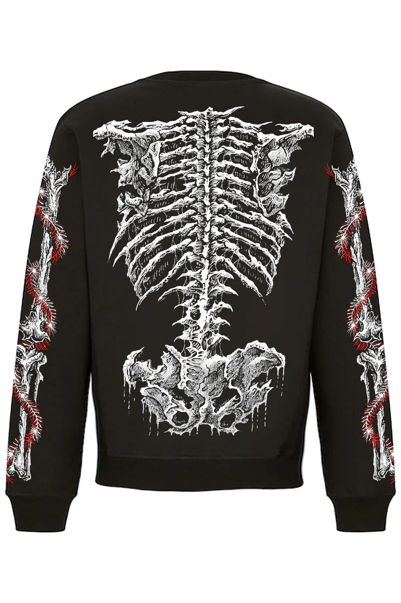 Xmas Skeleton Sweatshirt - Image 2