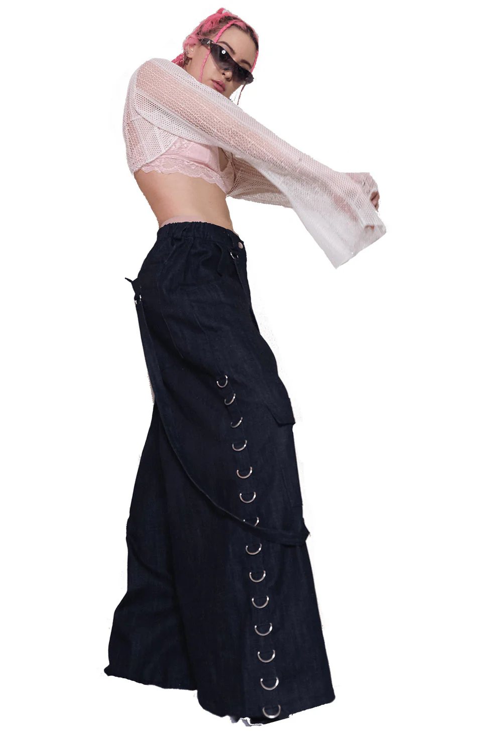 YRUFO Mecha Pants [DENIM] - Image 5