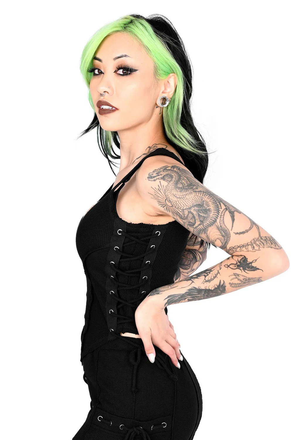 Zinnia Thermal Tank Top - Image 2