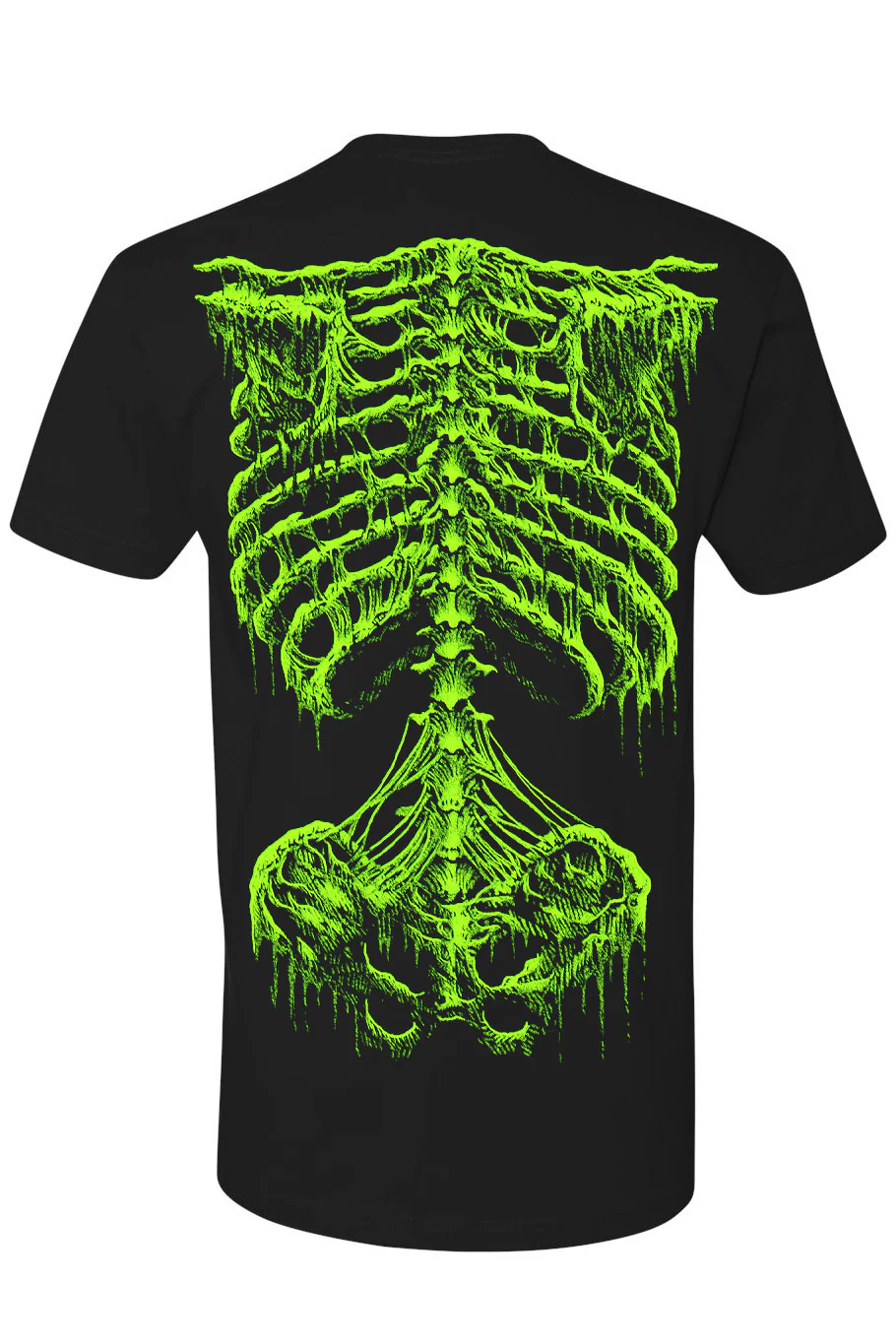Zombie Rot Skeleton T-shirt [Monster Green] - Image 7