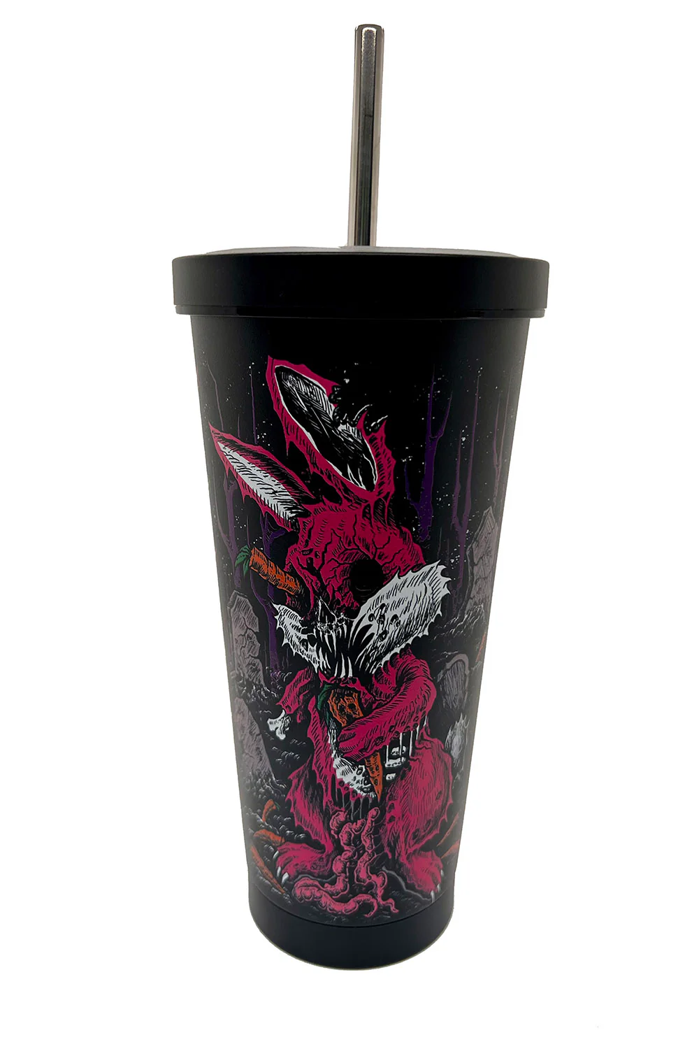 Zombunny Cold Brew Tumbler with Straw - Image 8